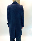Cappotto Griffai Spigato nero lurex