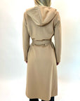 Cappotto Griffai con cappuccio Cammello