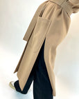 Cappotto Griffai con cappuccio Cammello