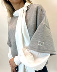 Felpa Twinset camicia