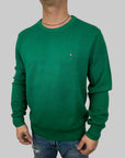 Pullover Tommy Hilfiger verde