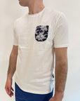 T-shirt Gianni lupo taschino nero