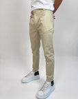 Pantaloni Gianni Lupo Pence Beige, Nero o Blu