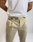 Pantaloni Gianni Lupo Pence Beige, Nero o Blu