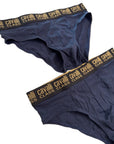 Bi-Pack Cavalli Class Slip nero o blu