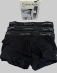 3 Boxer Calvin Klein Nero elastico Nero