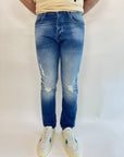 Jeans OverD con rotture