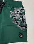 Costume da bagno Philipp Plein con Brillantini colore verde