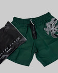 Costume da bagno Philipp Plein con Brillantini colore verde