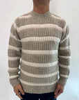 Pullover Gianni Lupo righe 2 colori