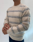 Pullover Gianni Lupo righe 2 colori