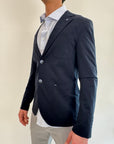 Giacca Gianni Lupo colore blu