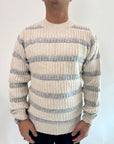 Pullover Gianni Lupo righe 2 colori
