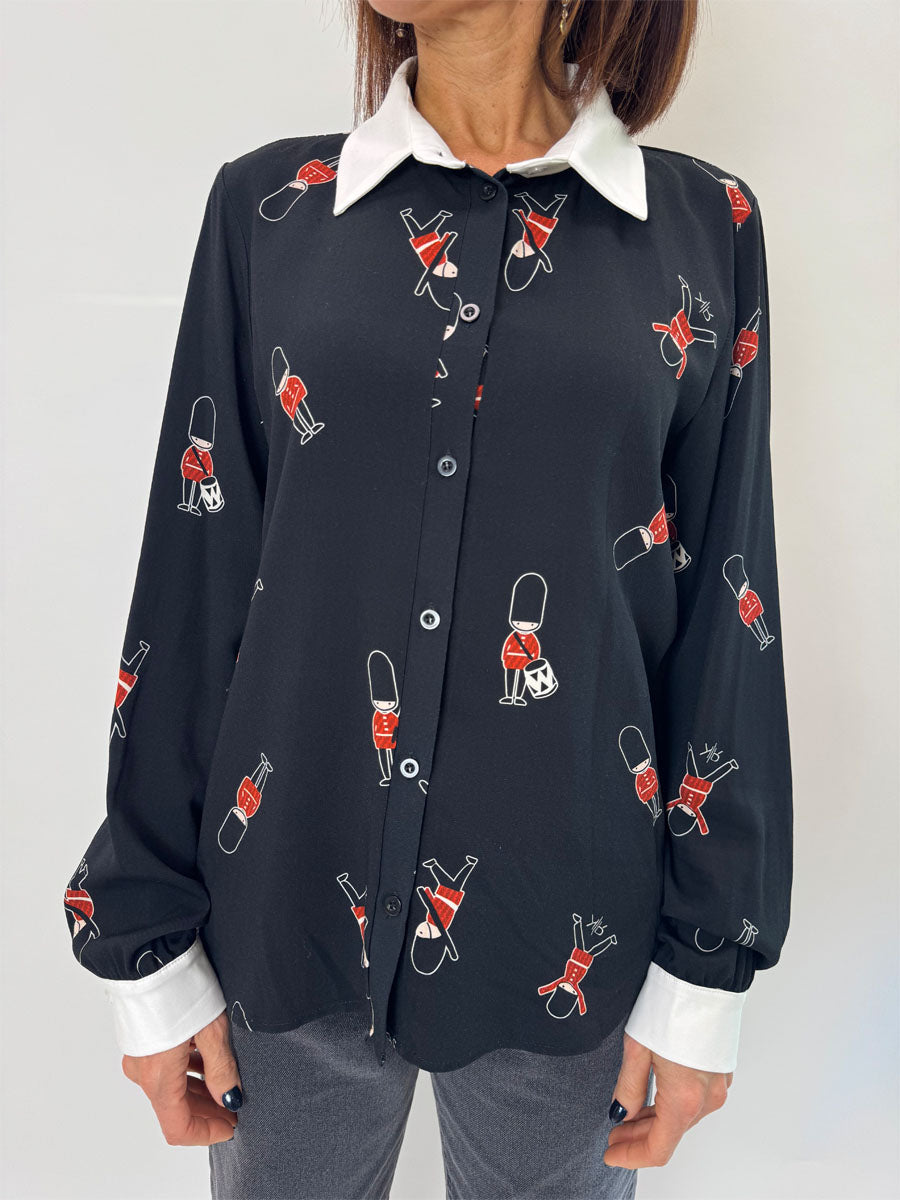 Camicia Rebeka ross Fantasia soldatini