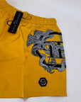 Costume da bagno Philipp Plein con Brillantini colore giallo