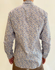 Camicia Camiceria Sartoriale Milano fantasia onde