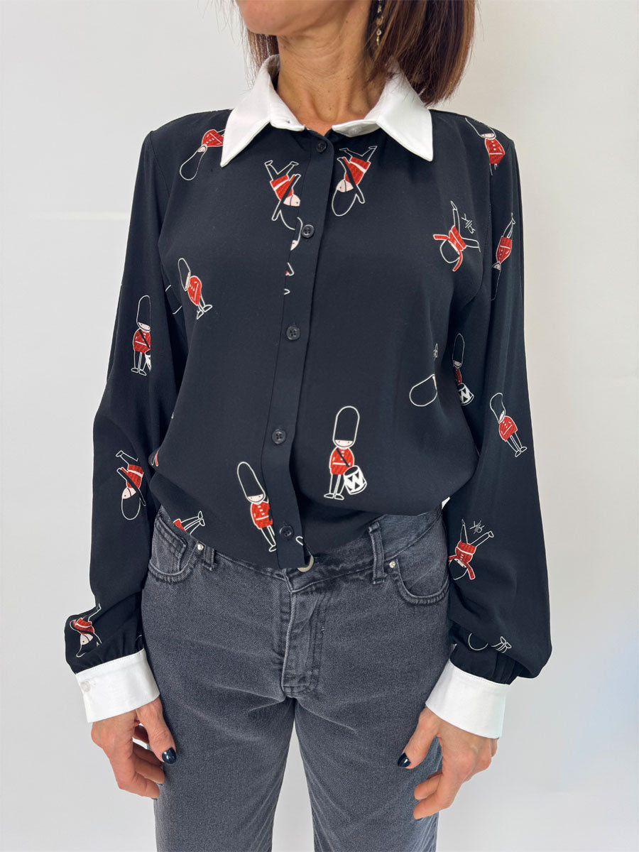 Camicia Rebeka ross Fantasia soldatini