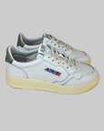 Sneakers Autry White Verde Militare