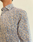 Camicia Camiceria Sartoriale Milano fantasia onde