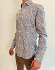 Camicia Camiceria Sartoriale Milano fantasia onde