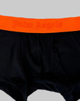 3 Boxer Palm Angels colore nero con elastico colorato