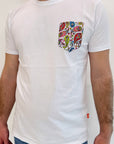 T-shirt Sunday People taschino verde o bianco