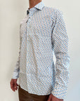 Camicia Camiceria Sartoriale Milano fantasia pois