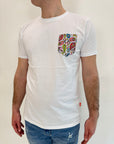 T-shirt Sunday People taschino verde o bianco