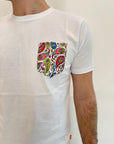 T-shirt Sunday People taschino verde o bianco