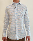 Camicia Camiceria Sartoriale Milano fantasia pois