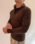 Pullover OverD mezza zip 3 colori