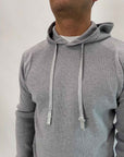 Pullover Seinse cappuccio Blu o Grigio perla