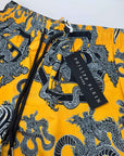 Boxer Mare Philipp Plein giallo con stampa nero