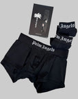 3 Boxer Palm Angels Nero o Blu