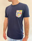 T-shirt Sunday People taschino blu