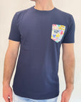 T-shirt Sunday People taschino blu