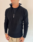 Pullover OverD mezza zip 3 colori