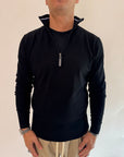 Pullover OverD mezza zip 3 colori