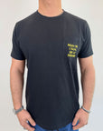 T-shirt Dropin Reggo più l'alcol che le persone 2 colori