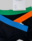 3 Slip Palm Angels colore nero con elastico colorato