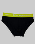 2 Slip Palm Angels colore nero con elastico colorato