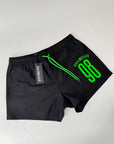 Boxer Mare Bikkembergs Nero e Verde Fluo