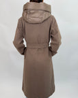 Cappotto Griffai Lungo Tabacco