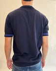 Polo Seinse in filo blu