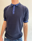 Polo Seinse in filo blu