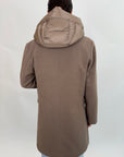 Cappotto Griffai Tabacco