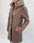 Cappotto Griffai Tabacco