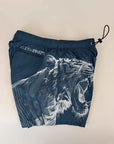 Boxer Mare Philipp Plein Sport Azzurro Avio Tigre