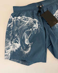 Boxer Mare Philipp Plein Sport Azzurro Avio Tigre
