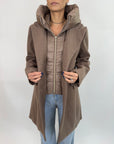 Cappotto Griffai Tabacco